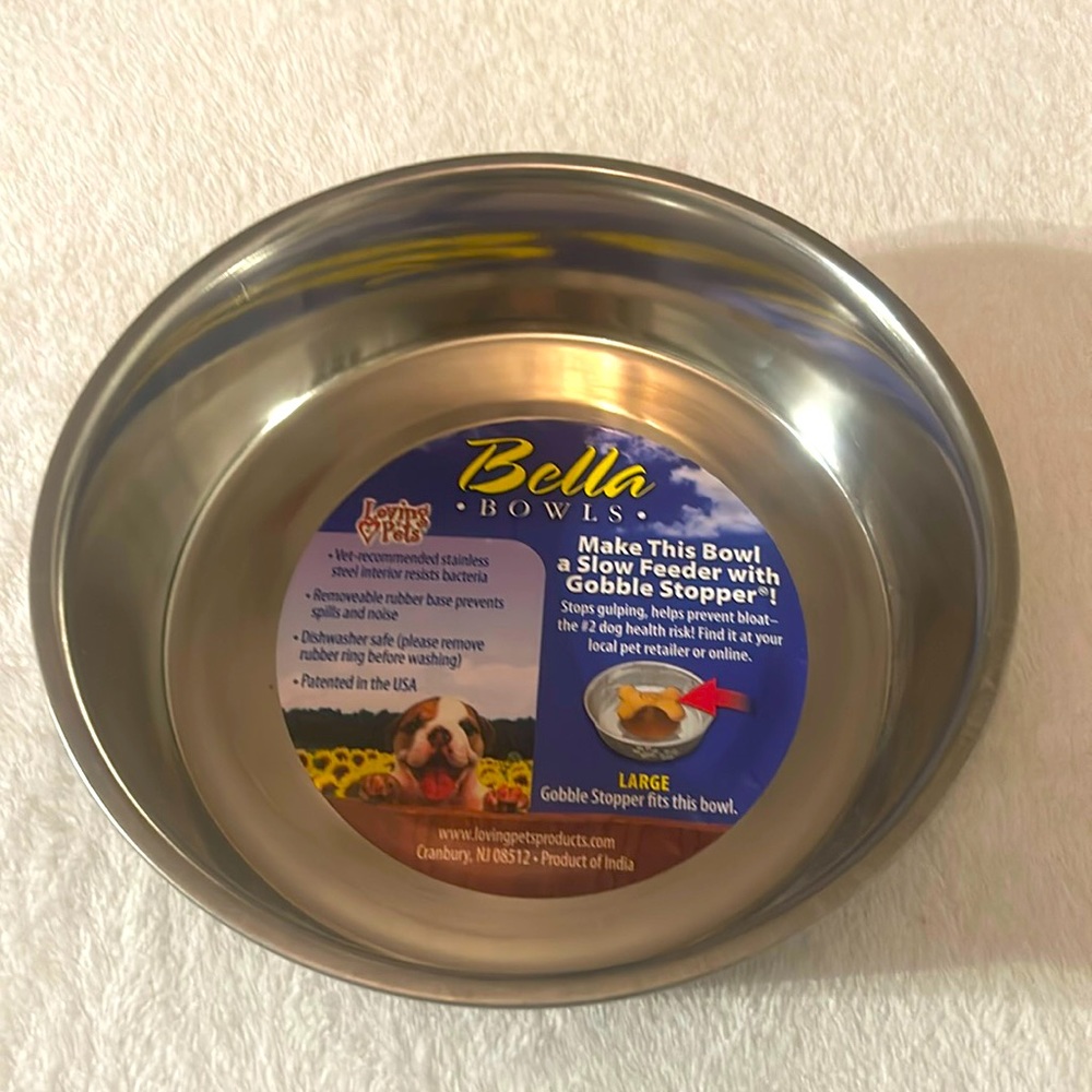 Bella Bowls Loving Pets Bowl Size LARGE